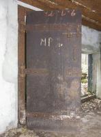Ligne Maginot - MAIN DU PRINCE 1 - (Blockhaus pour canon) - Entrée du personnel
Porte blindée intérieure entre la caponnière et la chambre de tir