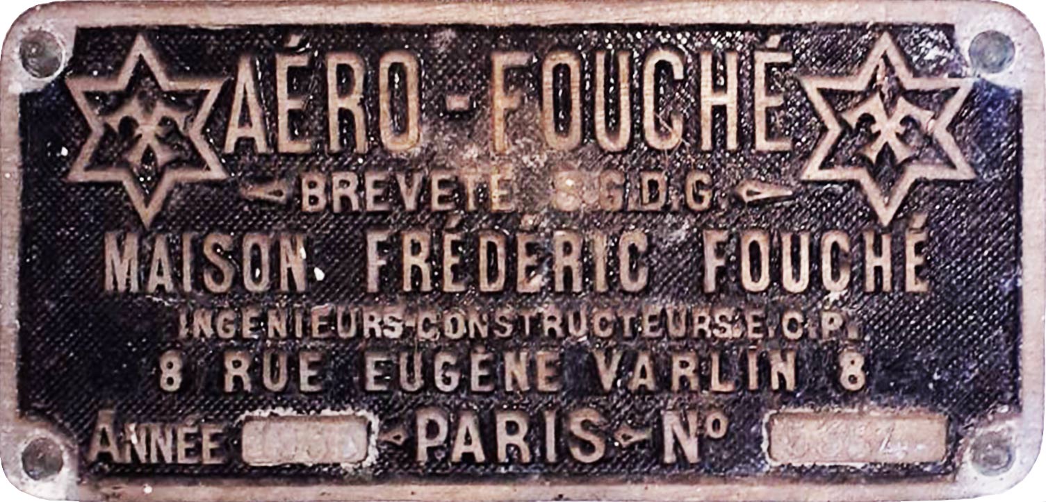 Ligne Maginot - Maison Fréderic Fouché - Plaque constructeur sur un aéro-refroidsseur militaire