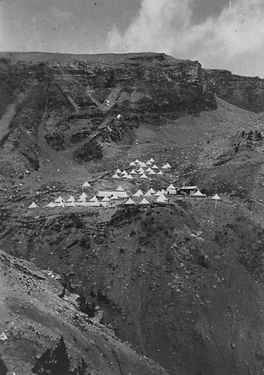 Ligne Maginot - PEIRA GROSSA - (Casernement) - Le camp de Peira Grossa
Jullet 1937 - Camille DELMAS