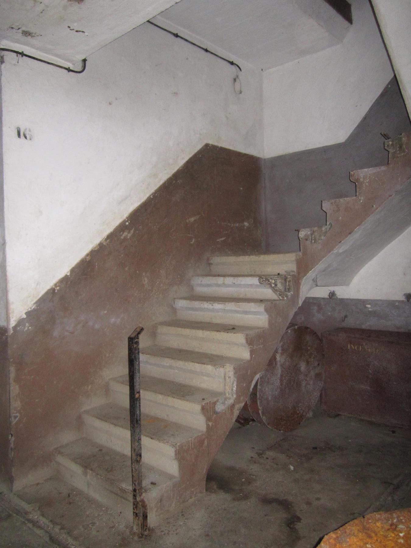 Ligne Maginot - BUCHHOLZBERG (I / 79° RIF) - (Abri) - Escalier Est vers l'étage inférieur - Gregory Fuchs
