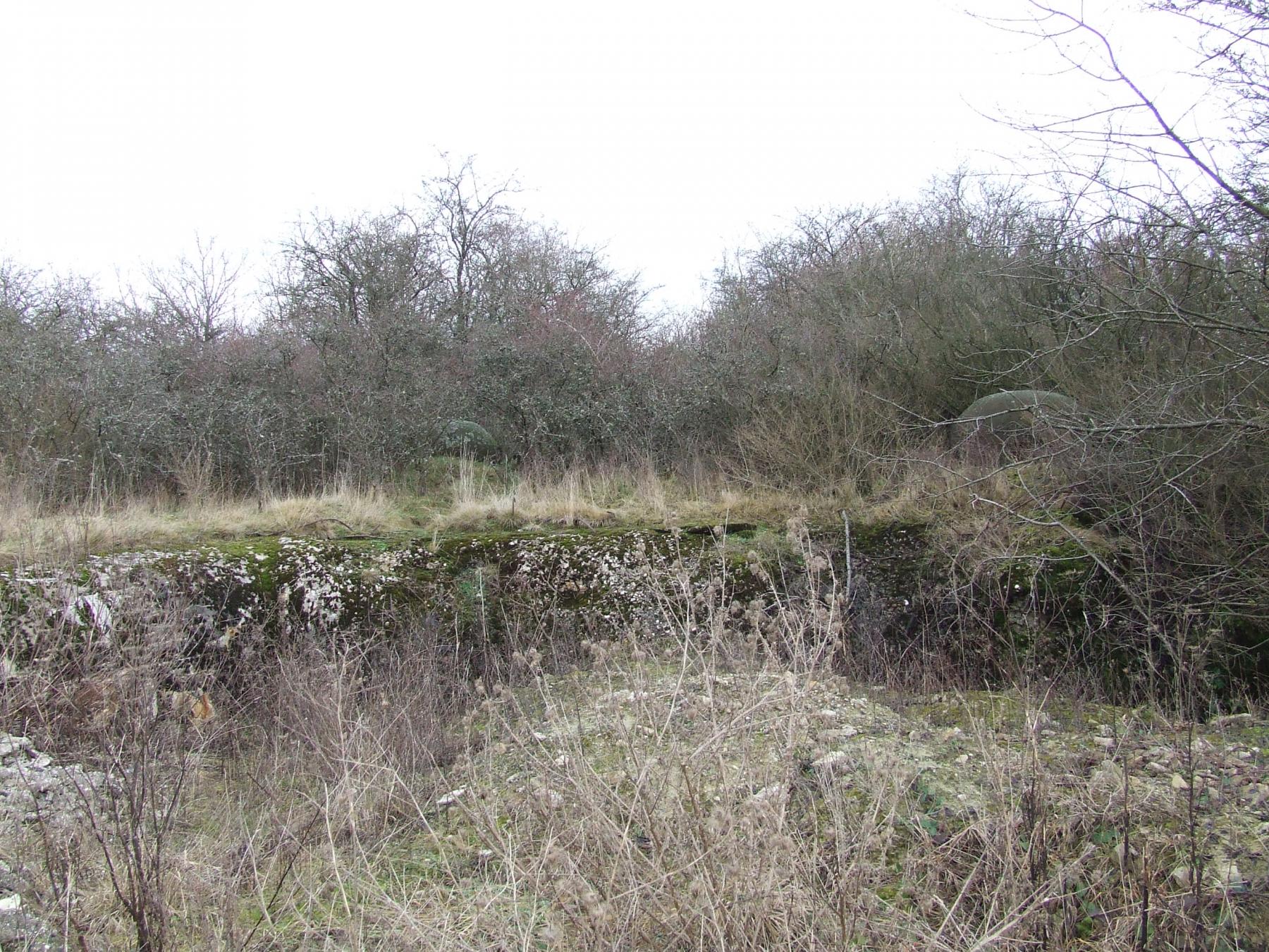 Ligne Maginot - LAUDREFANG - A37 - (Ouvrage d'infanterie) - Bloc 4
Etat après merlonnage - STENGER Mathieu