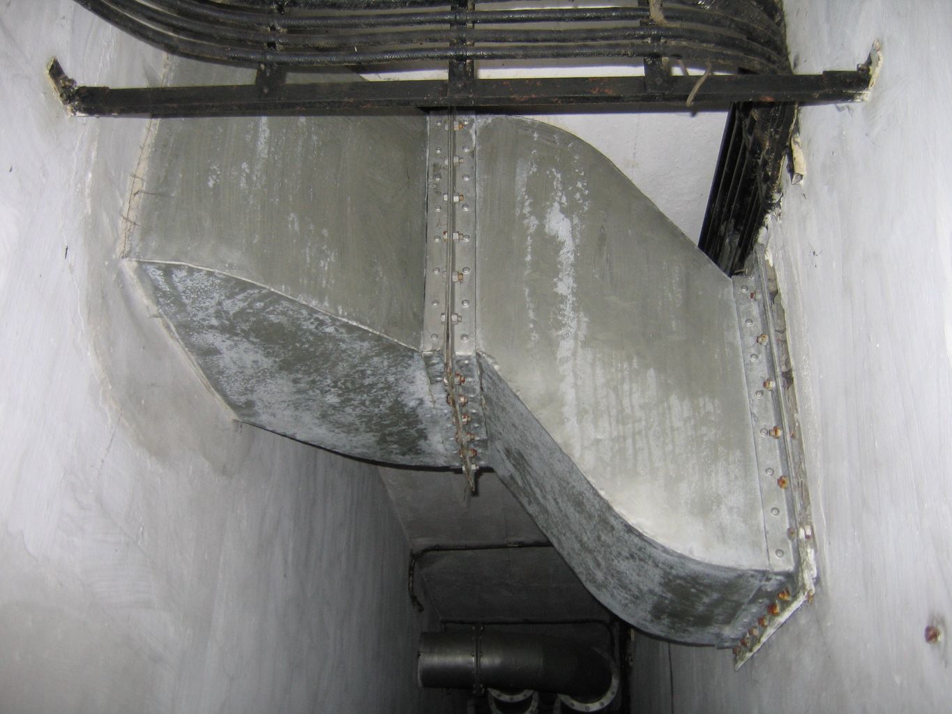 Ligne Maginot - BUCHHOLZBERG (I / 79° RIF) - (Abri) - Conduit air pur dans le couloir avant
Visite fin 90 avec la BA901 - ammagsdr
