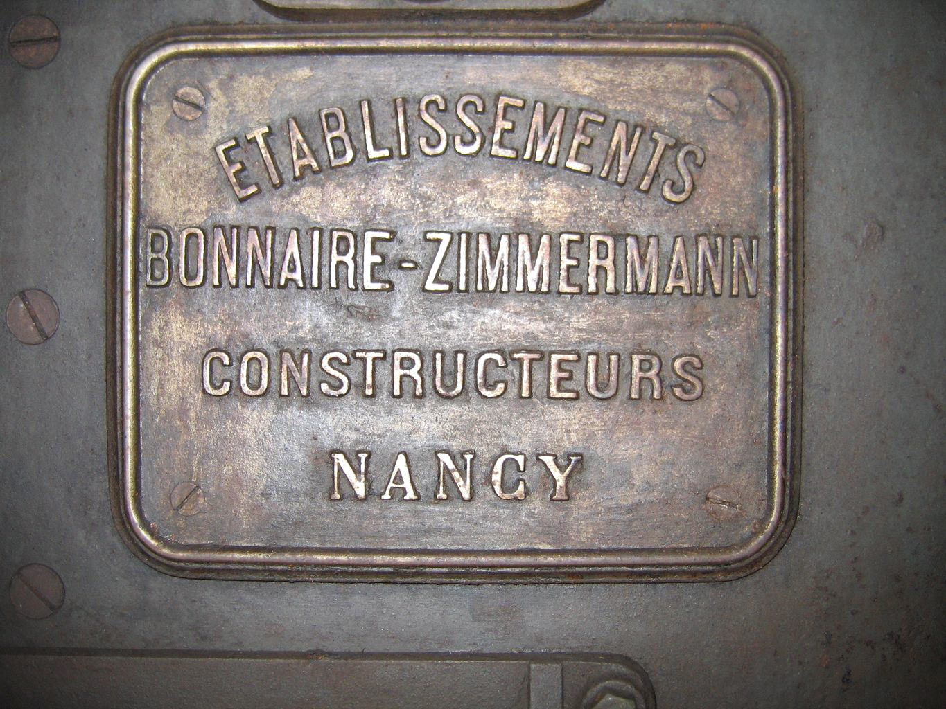 Ligne Maginot - BUCHHOLZBERG (I / 79° RIF) - (Abri) - Cuisinière à charbon Bonnaire-Zimmerman
Visite fin 90 avec la BA901 - ammagsdr