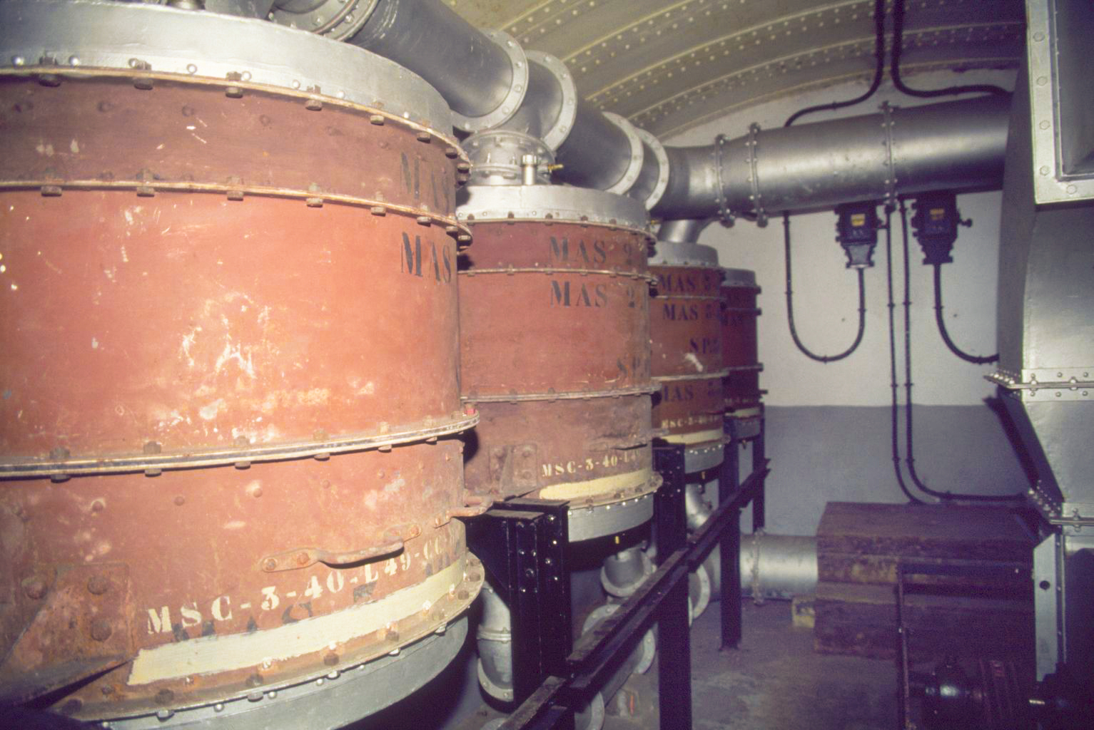 Ligne Maginot - BUCHHOLZBERG (I / 79° RIF) - (Abri) - Salle des filtres
Visite fin 90 avec la BA901 - ammagsdr