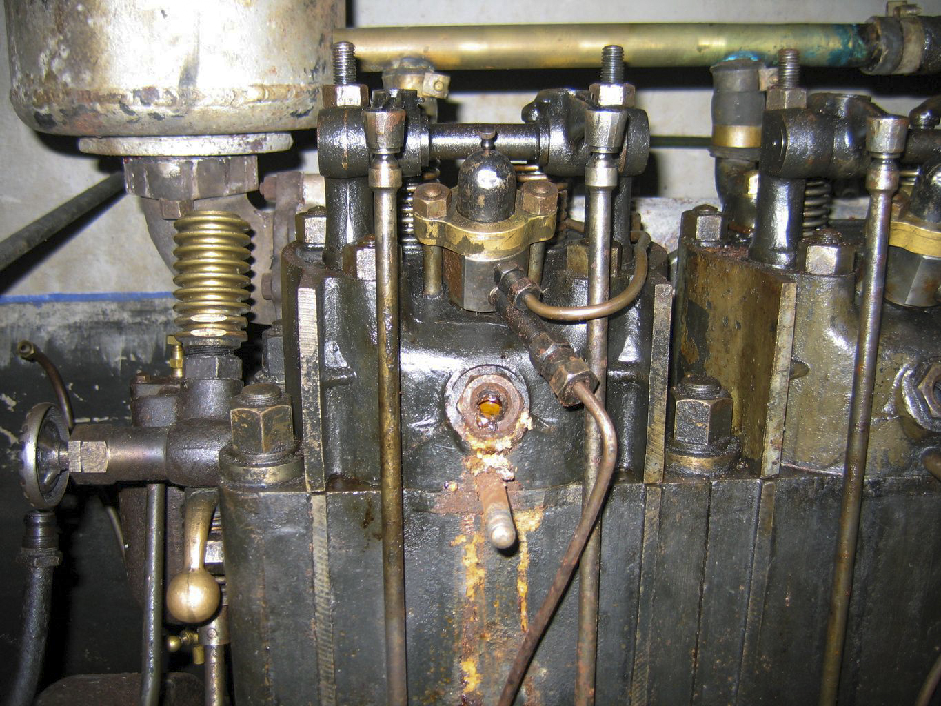 Ligne Maginot - BUCHHOLZBERG (I / 79° RIF) - (Abri) - Détail du moteur Baudouin 24 ch
Visite fin 90 avec la BA901 - ammagsdr