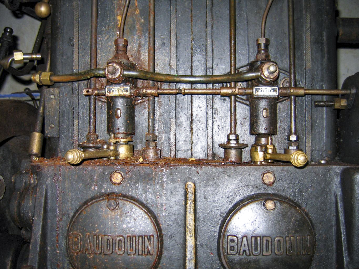 Ligne Maginot - BUCHHOLZBERG (I / 79° RIF) - (Abri) - Détail du moteur Baudouin 24 ch
Visite fin 90 avec la BA901 - ammagsdr