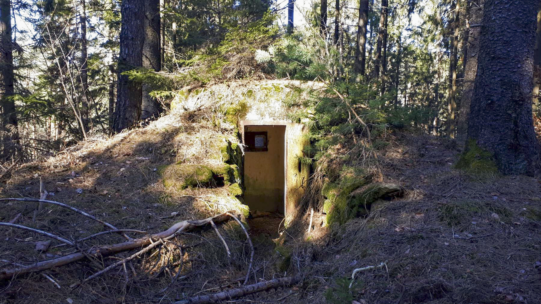 Ligne Maginot - FM40 - BETZENTHAL 3 - (Blockhaus pour arme infanterie) - L'entrée - Gregory Fuchs