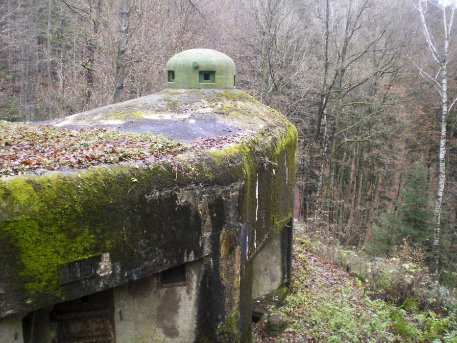 Ligne Maginot - GUNSTHAL COL EST - (Blockhaus pour arme infanterie) - La cloche GFM - donceuh