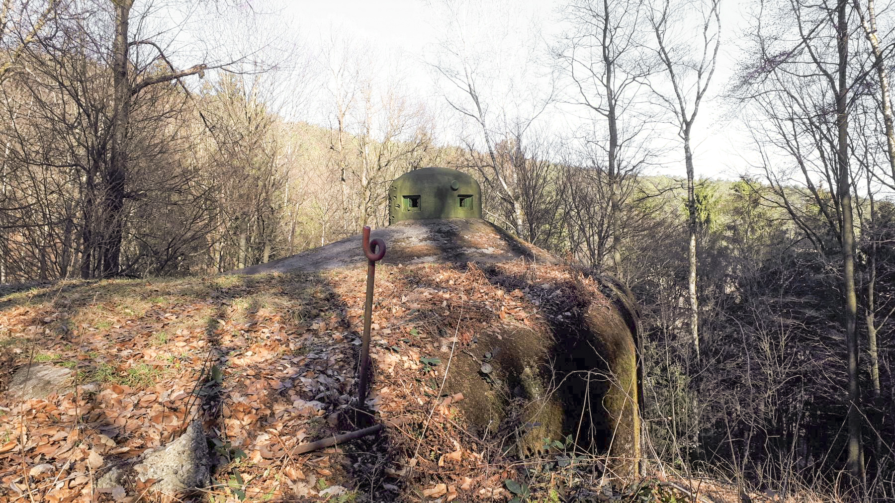 Ligne Maginot - GUNSTHAL COL EST - (Blockhaus pour arme infanterie) - La cloche GFM - Gregory Fuchs