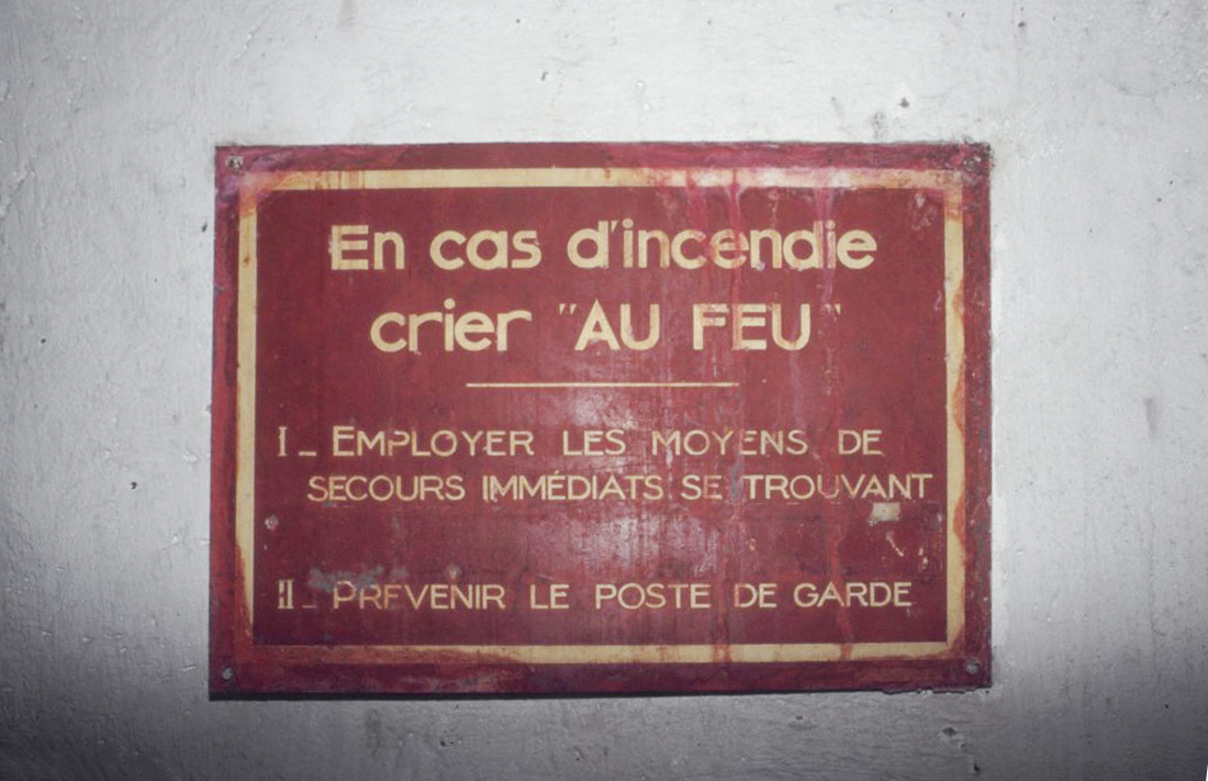 Ligne Maginot - CROUPE DU RESERVOIR - (Abri actif) - Visite en 1991 avec Génie de Nice - ammagsdr