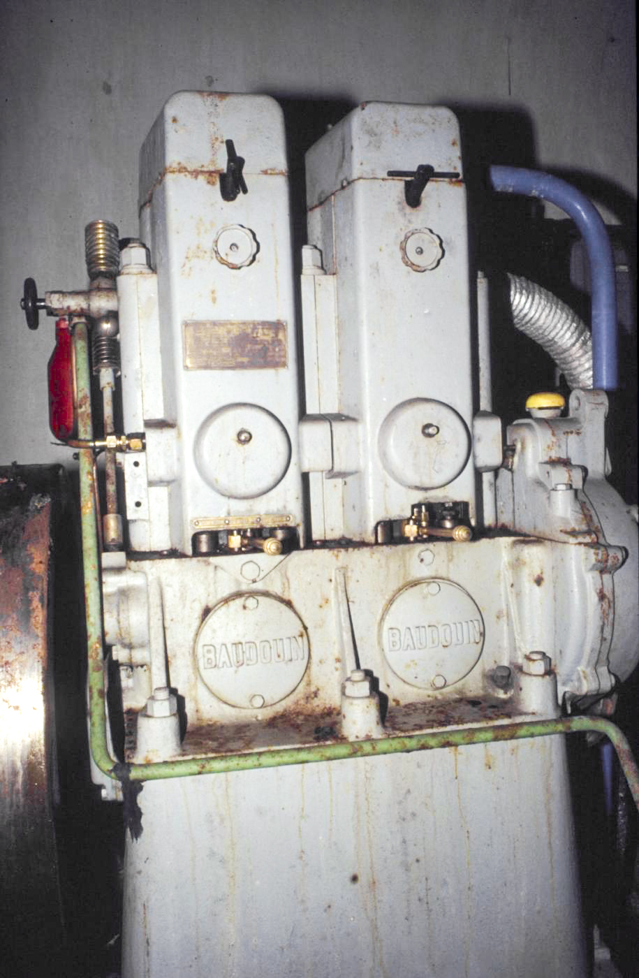 Ligne Maginot - CROUPE DU RESERVOIR - (Abri actif) - Visite en 1991 avec Génie de Nice - ammagsdr