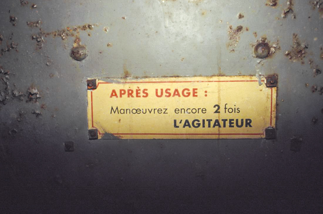 Ligne Maginot - CROUPE DU RESERVOIR - (Abri actif) - Visite en 1991 avec Génie de Nice - ammagsdr