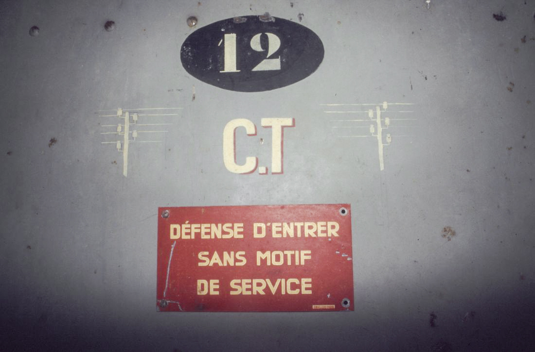 Ligne Maginot - CROUPE DU RESERVOIR - (Abri actif) - Visite en 1991 avec Génie de Nice - ammagsdr