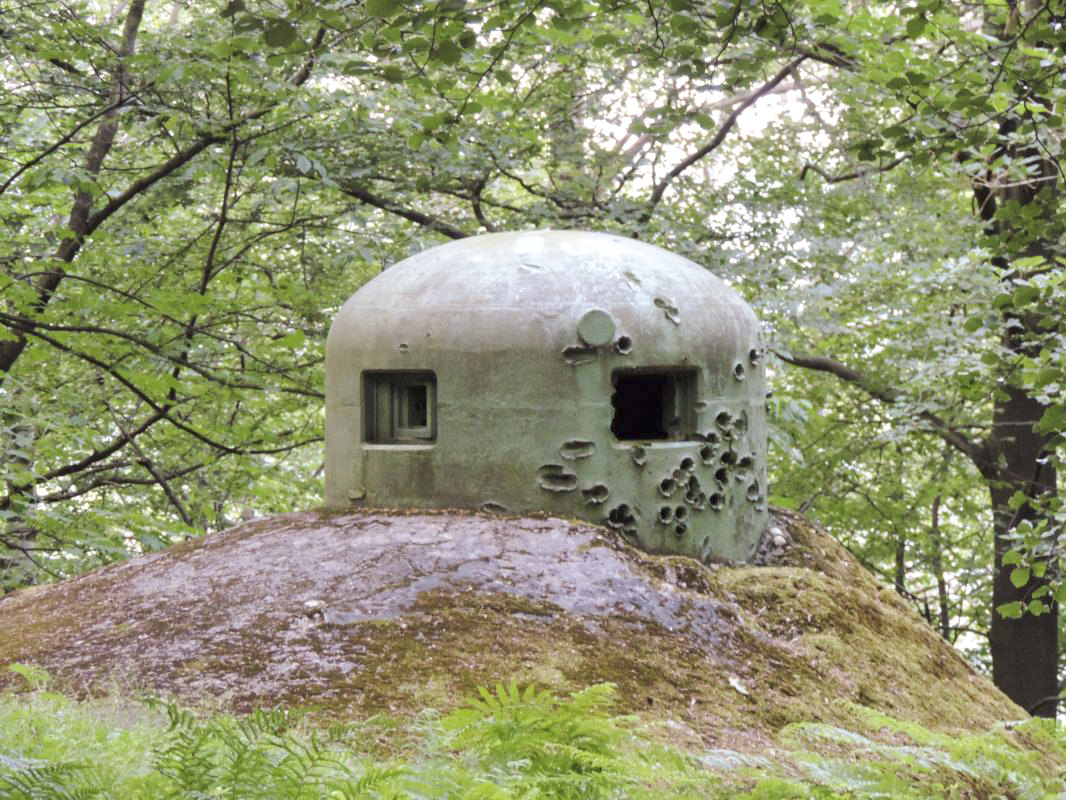Ligne Maginot - GUNSTHAL COL OUEST - (Blockhaus pour arme infanterie) - La cloche GFM - Claude HETZEL