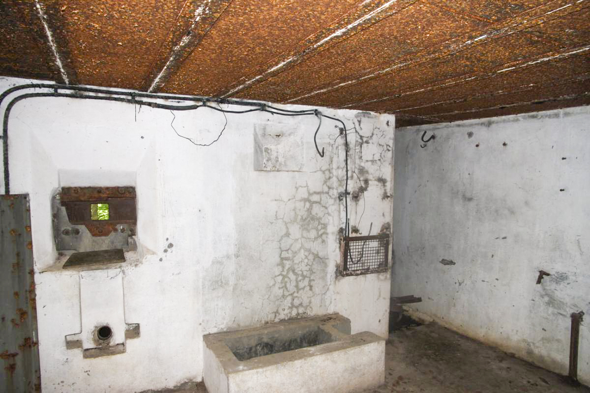 Ligne Maginot - GUNSTHAL COL OUEST - (Blockhaus pour arme infanterie) - Chambre de tir - JOLAS, Jean-Michel