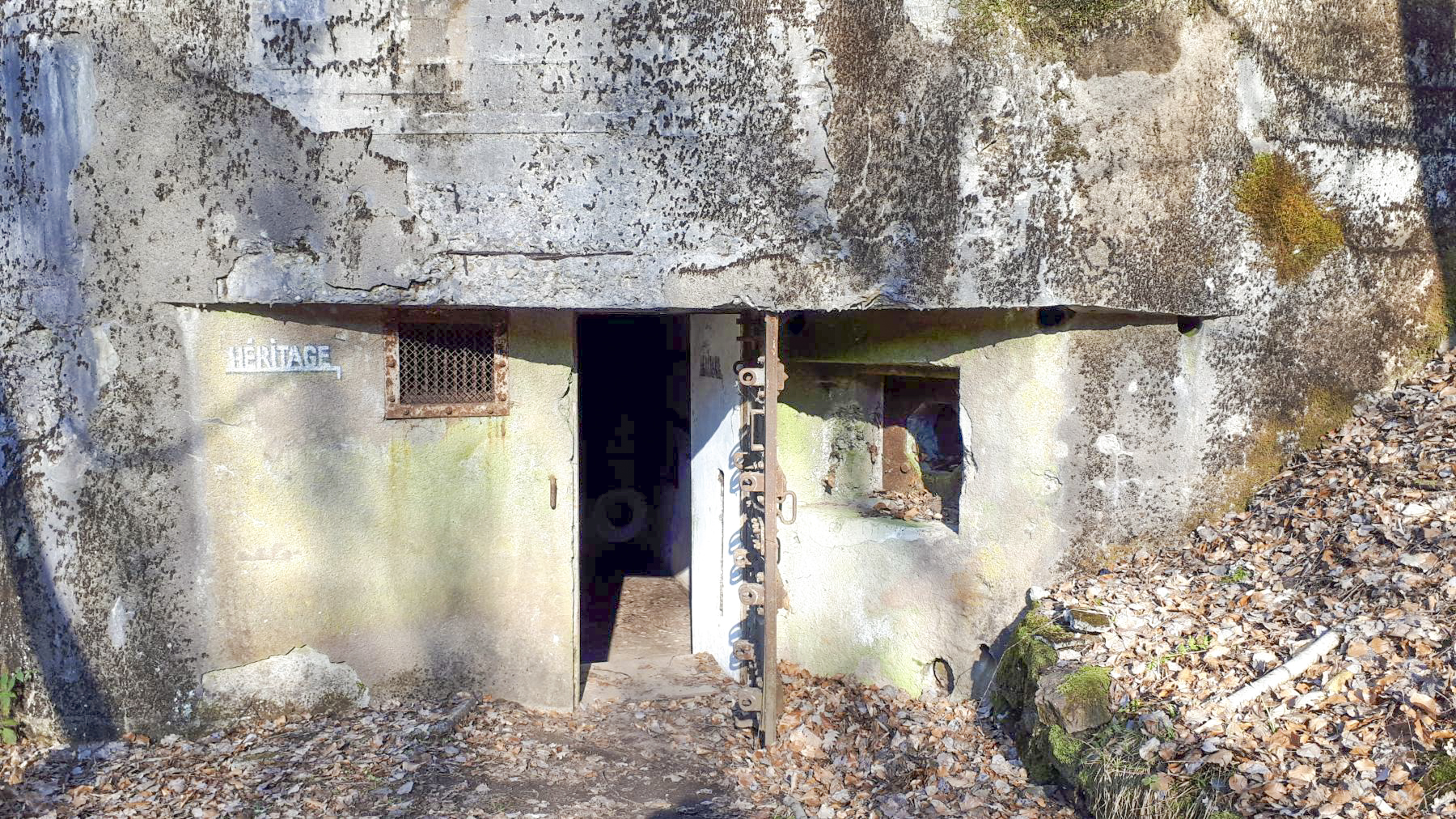 Ligne Maginot - GUNSTHAL FERME EST - (Blockhaus pour arme infanterie) - L'entrée - Gregory Fuchs