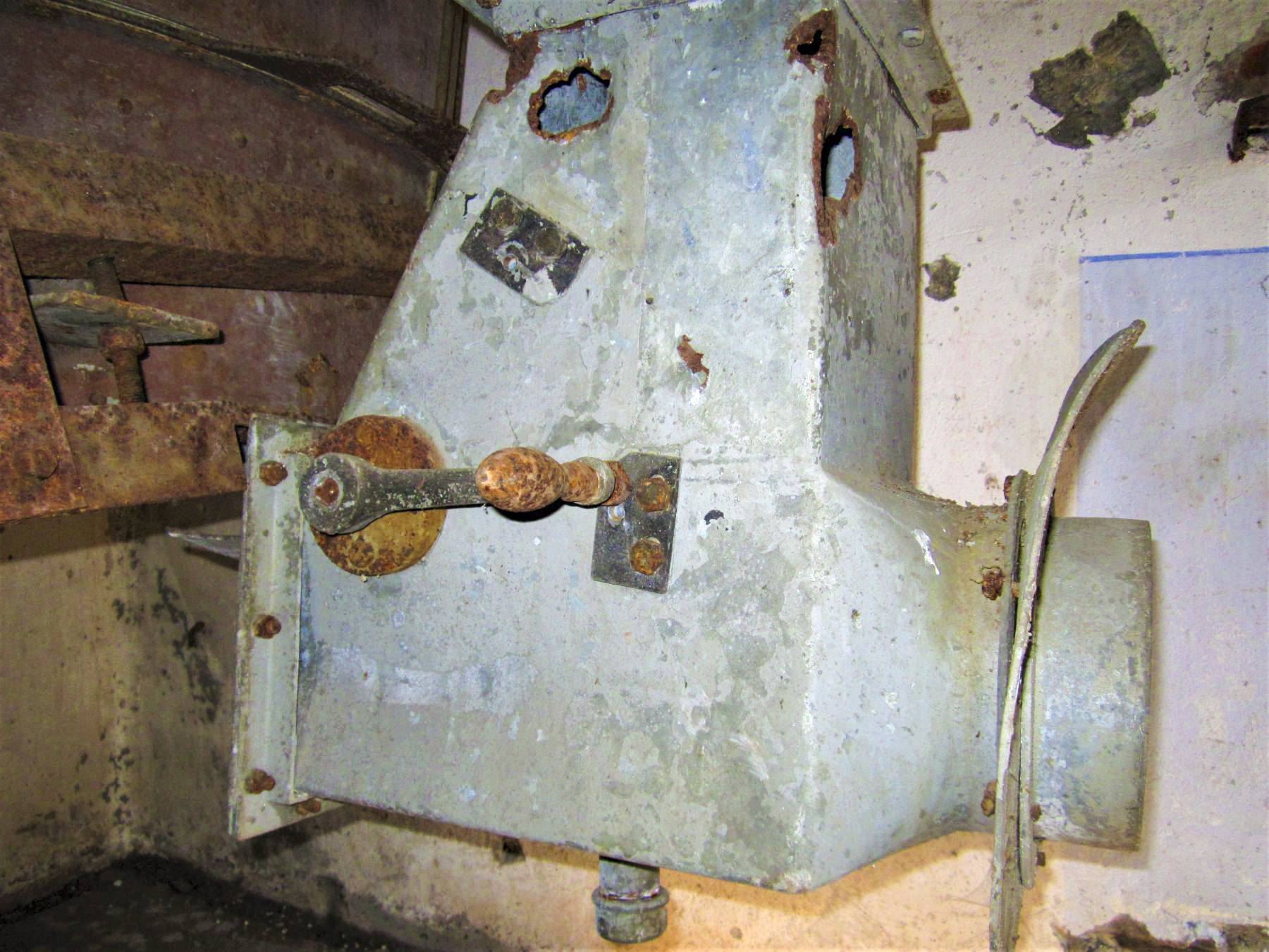 Ligne Maginot - GUNSTHAL FERME EST - (Blockhaus pour arme infanterie) - Le registre air pur/air gazé - Gregory Fuchs