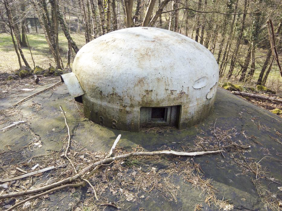 Ligne Maginot - NAGELSTHAL - (Blockhaus pour arme infanterie) - Cloche GFM - donceuh