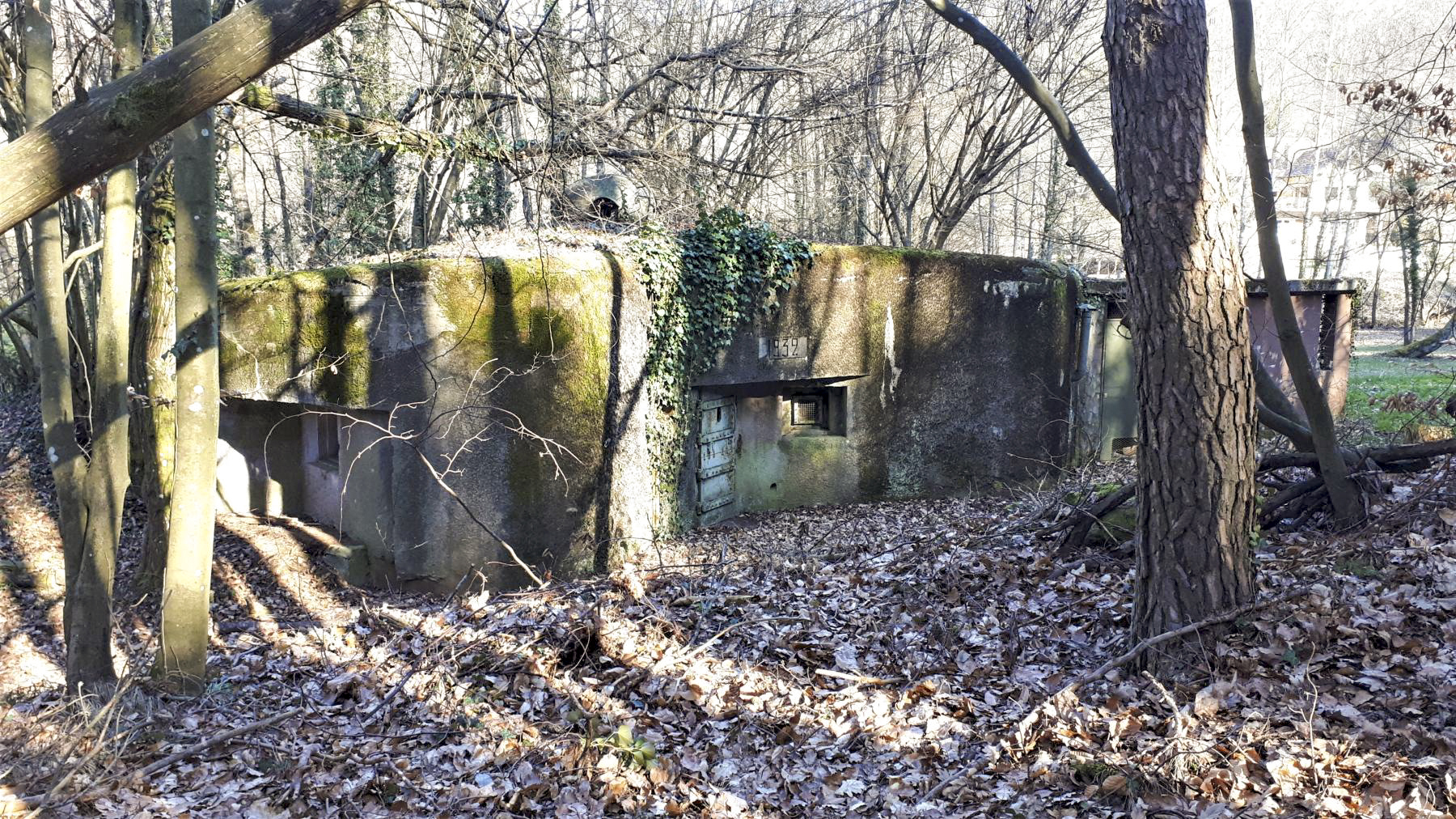 Ligne Maginot - NAGELSTHAL - (Blockhaus pour arme infanterie) - Façade de l'entrée - Gregory Fuchs