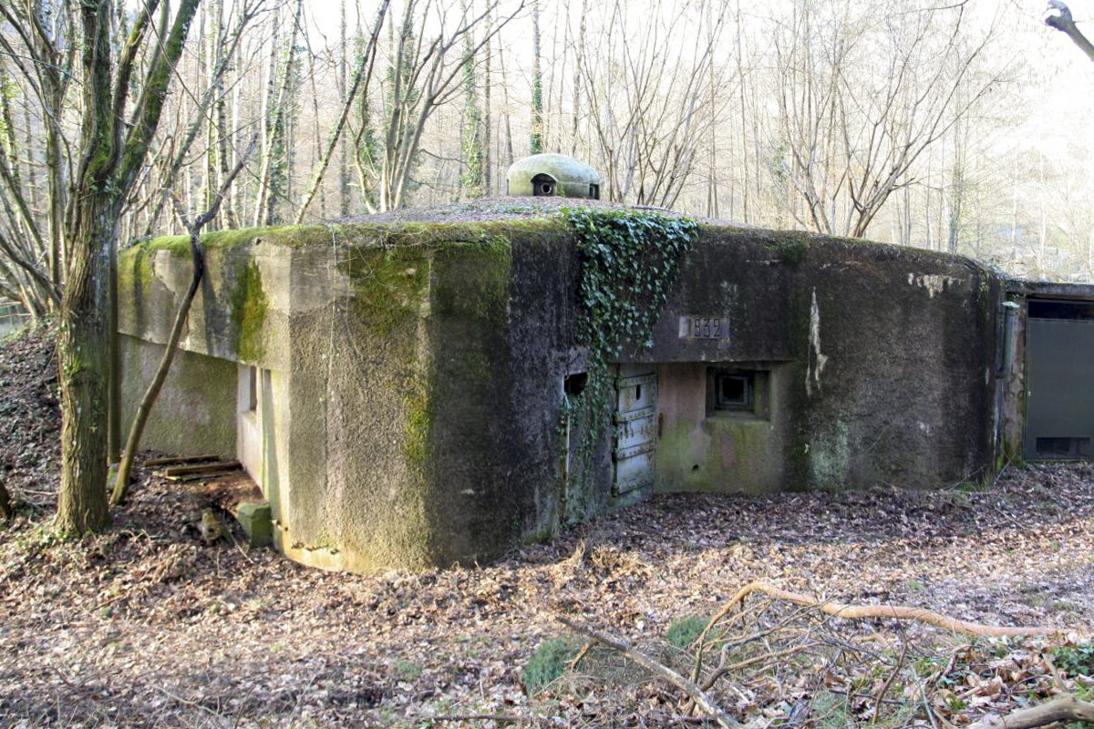 Ligne Maginot - NAGELSTHAL - (Blockhaus pour arme infanterie) - Façade de l'entrée - B.HENRICH