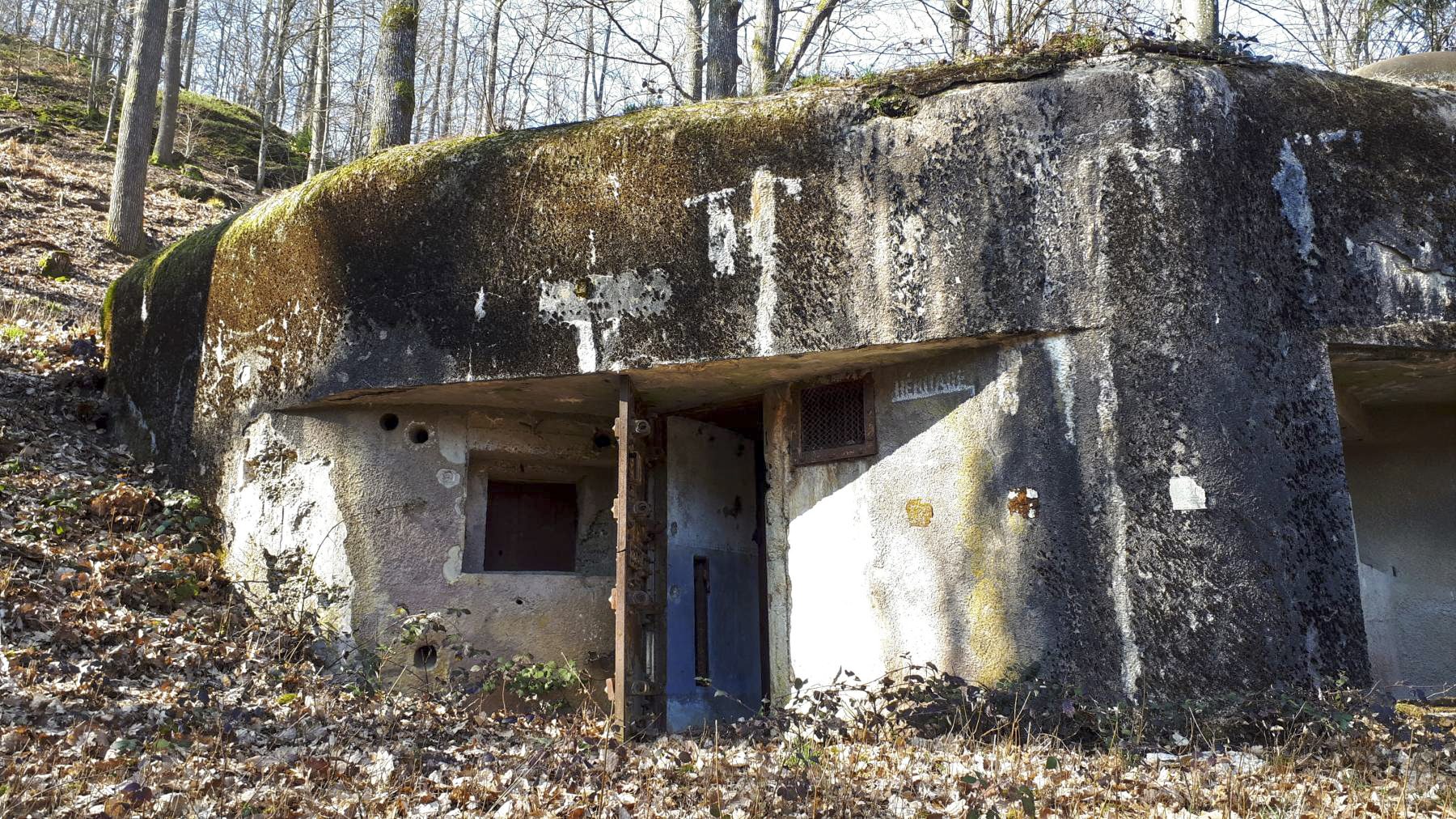 Ligne Maginot - GUNSTHAL FERME OUEST - (Blockhaus pour arme infanterie) - L'entrée - Gregory Fuchs