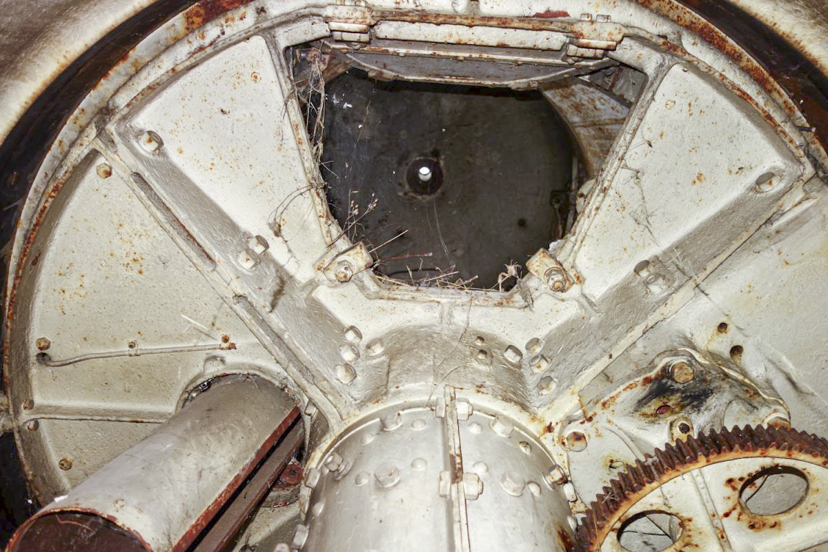 Ligne Maginot - ACHEN NORD - (Casemate d'infanterie) - Intérieur de la cloche AM - Michel Teiten