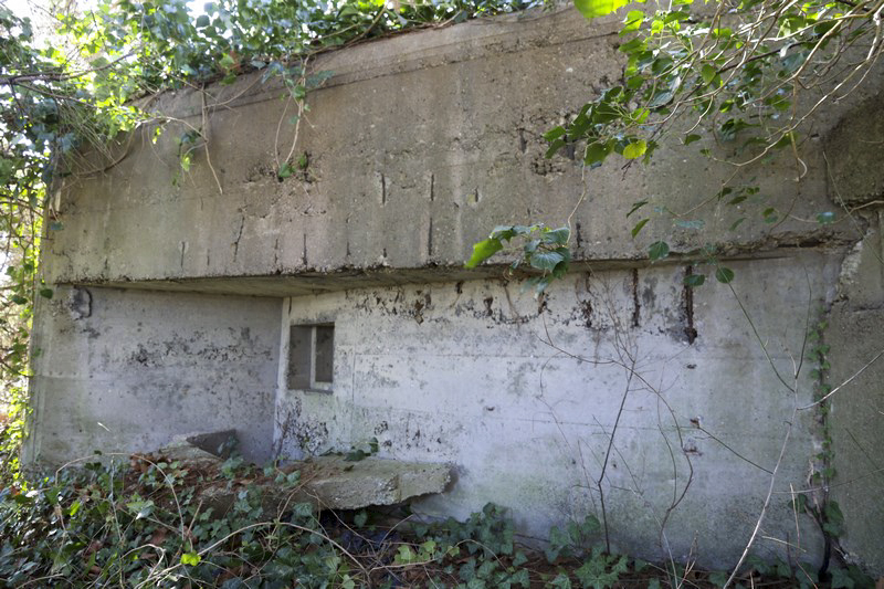 Ligne Maginot - 18 - MOULIN DE LA WANTZENAU - (Blockhaus pour arme infanterie) - Créneau Est du blockhaus - Alain Perouffe