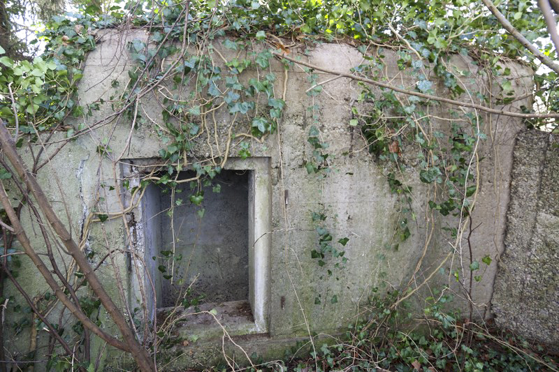 Ligne Maginot - 18 - MOULIN DE LA WANTZENAU - (Blockhaus pour arme infanterie) - L'entrée du blockhaus - Alain Perouffe