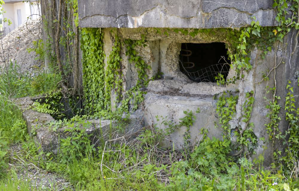 Ligne Maginot - WIDSAL SUD - (Blockhaus pour arme infanterie) - Détail du créneau Nord - Pascal LAMBERT