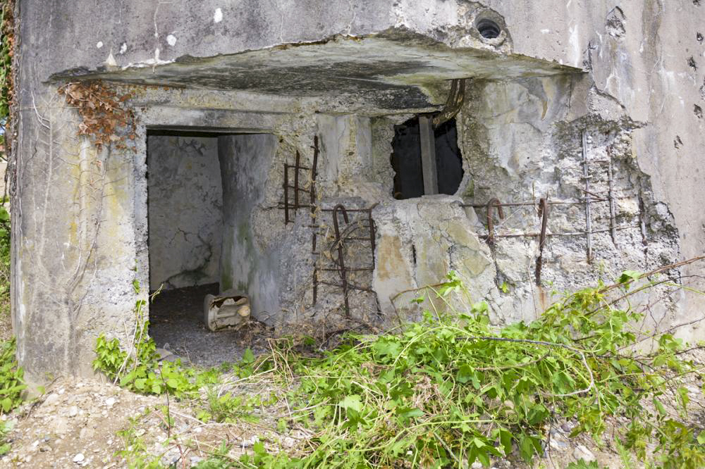 Ligne Maginot - WIDSAL SUD - (Blockhaus pour arme infanterie) - Détail entrée - Pascal LAMBERT