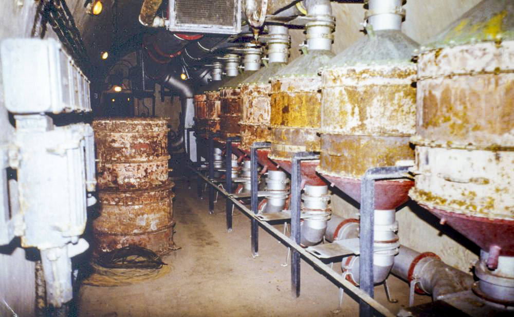 Ligne Maginot - SAINT ROCH (SHR) - (Ouvrage d'artillerie) - Salle de neutralisation des gaz. - Marc ENDINGER