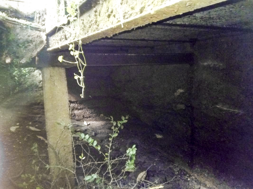 Ligne Maginot - WOERTH (Stand de tir) - l'abri des marqueurs - donceuh