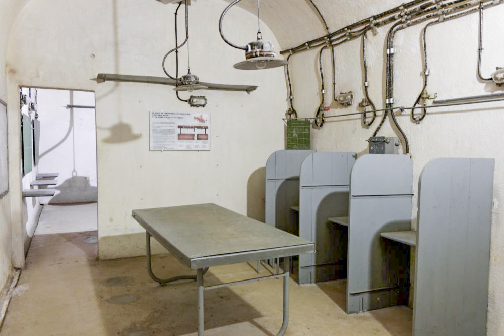 Ligne Maginot - SAINTE AGNES (SAG) - EO9 - (Ouvrage d'artillerie) - Partie SRO du PC - Gilles COUTURIER