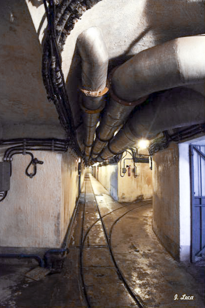 Ligne Maginot - SAINTE AGNES (SAG) - EO9 - (Ouvrage d'artillerie) - Galerie de l'ouvrage. - LECA Isabelle