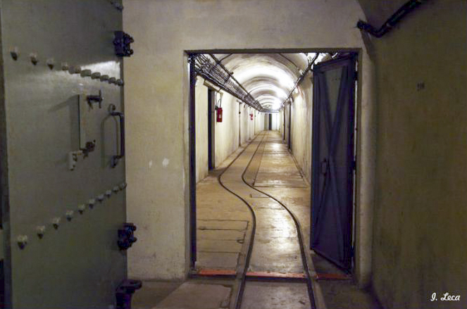 Ligne Maginot - SAINTE AGNES (SAG) - EO9 - (Ouvrage d'artillerie) - SAS et galerie - LECA Isabelle
