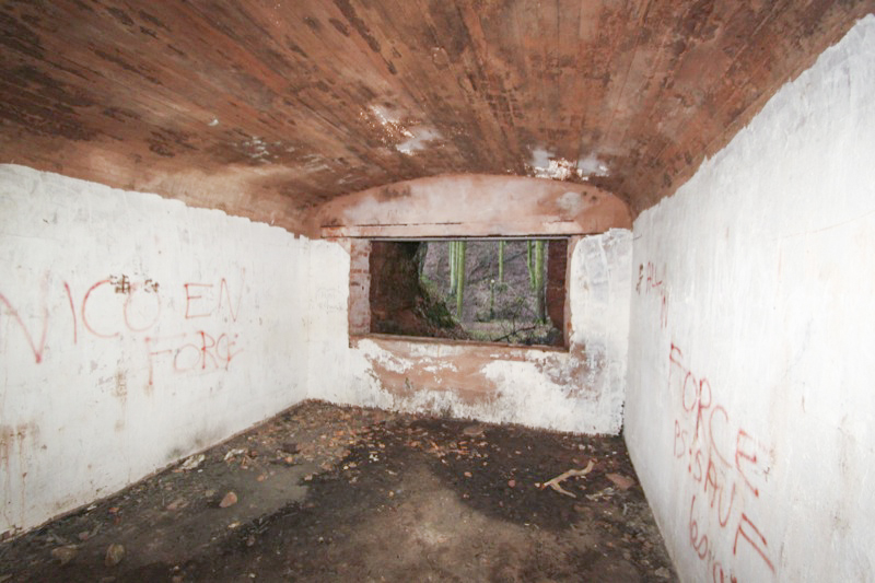 Ligne Maginot - INGWILLER - GEBIRGSWALD (RFL ET/OU 43° CAF) - (PC de Région Fortifiée) - Une des alvéoles communiquant à l'extérieur - Antoine SCHOEN