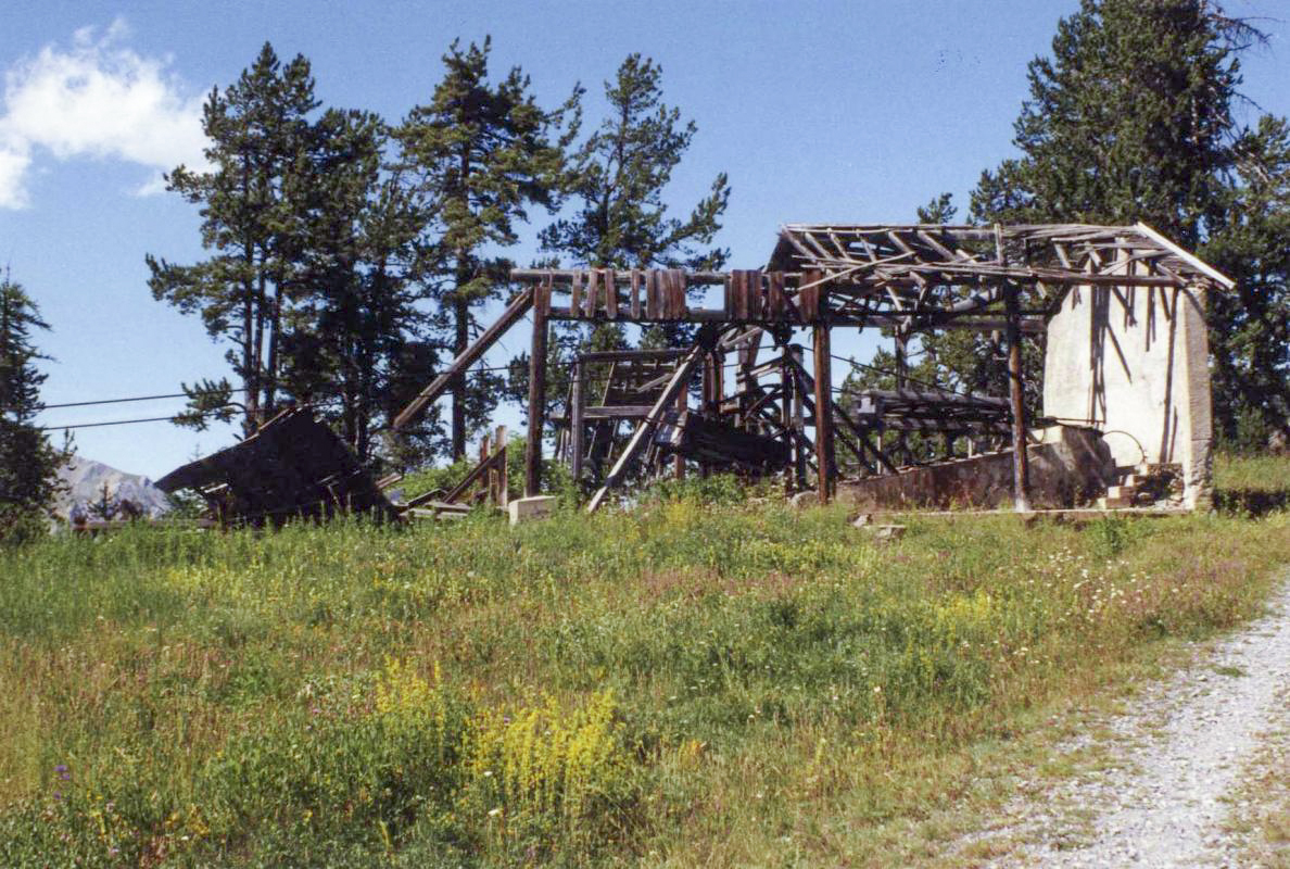 Ligne Maginot - LA SEYTE (QUARTIER GONDRAN-LES AITTES) - (PC de Quartier) - La station haute du téléphérique - LAMBERT Pascal