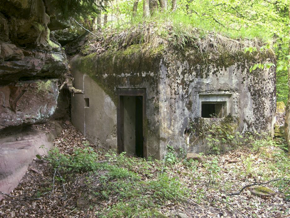 Ligne Maginot - ERLENMOOS Nord (Avant Poste) (Blockhaus pour arme infanterie) - Entrée du blockhaus - Pascal LAMBERT