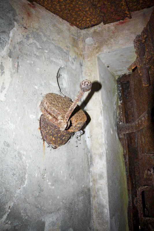 Ligne Maginot - ERLENMOOS Nord (Avant Poste) (Blockhaus pour arme infanterie) - Détail sur goulotte lance grenade - Fré Do