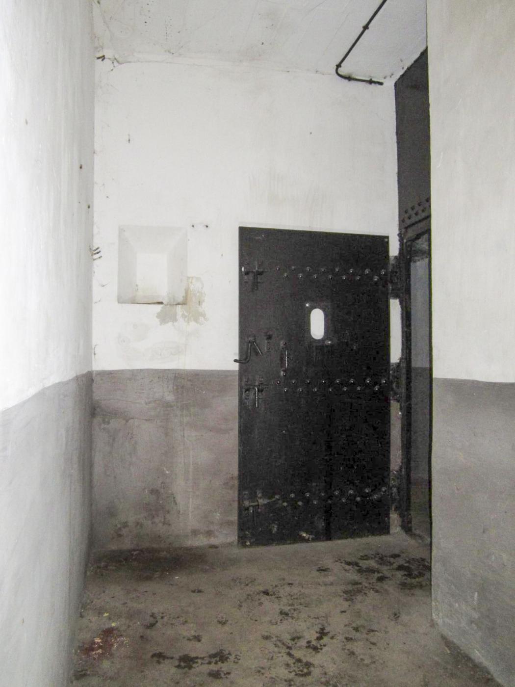 Ligne Maginot - BUCHHOLZBERG (I / 79° RIF) - (Abri) - Sas de l'entrée Est et porte blindée intérieure - Gregory Fuchs