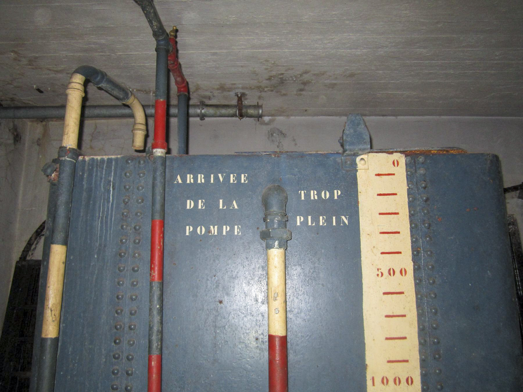 Ligne Maginot - BUCHHOLZBERG (I / 79° RIF) - (Abri) - Réservoir pour le refroidissement des groupes électrogènes - Gregory Fuchs