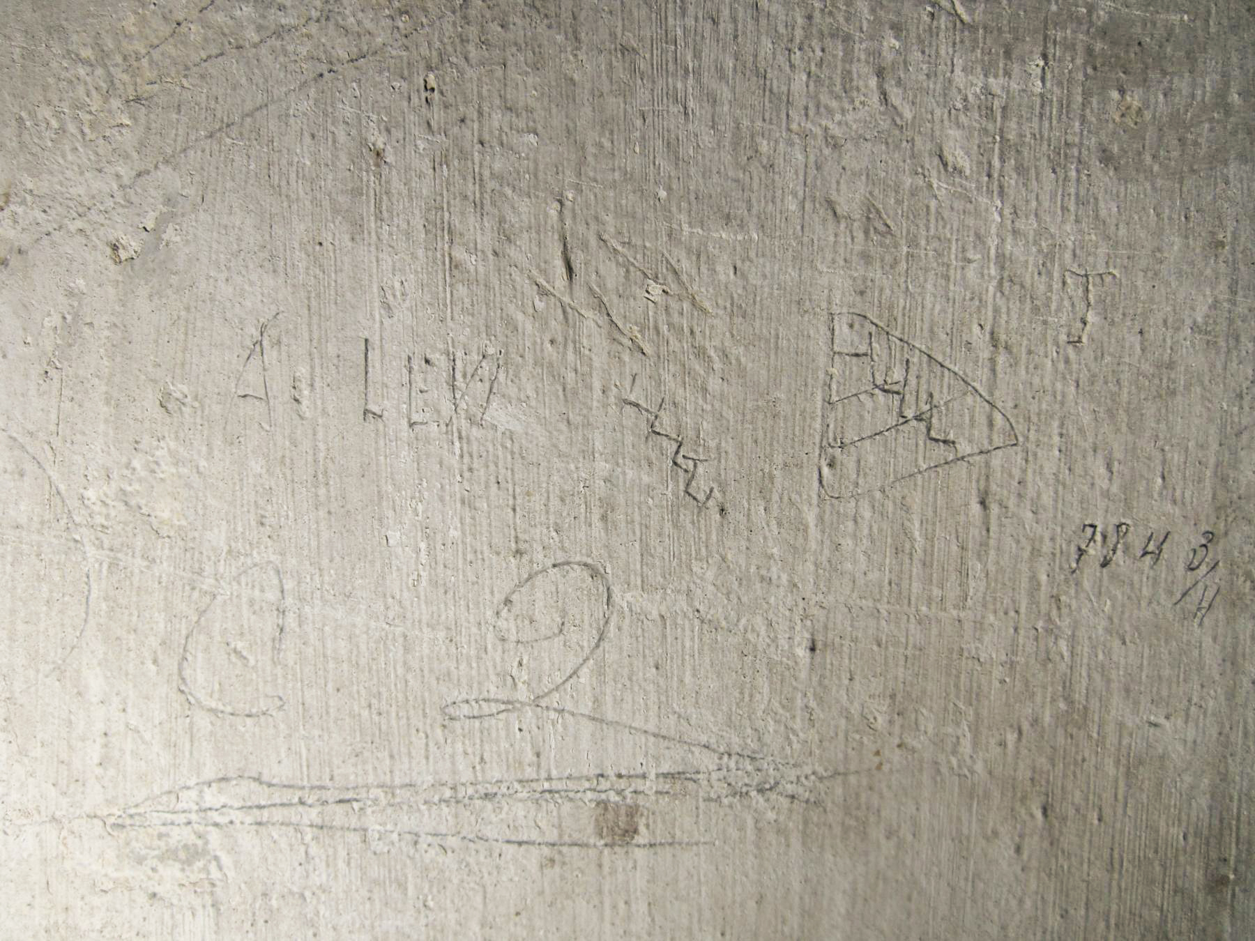 Ligne Maginot - BUCHHOLZBERG (I / 79° RIF) - (Abri) - Central téléphonique
Graffitis  - Gregory Fuchs