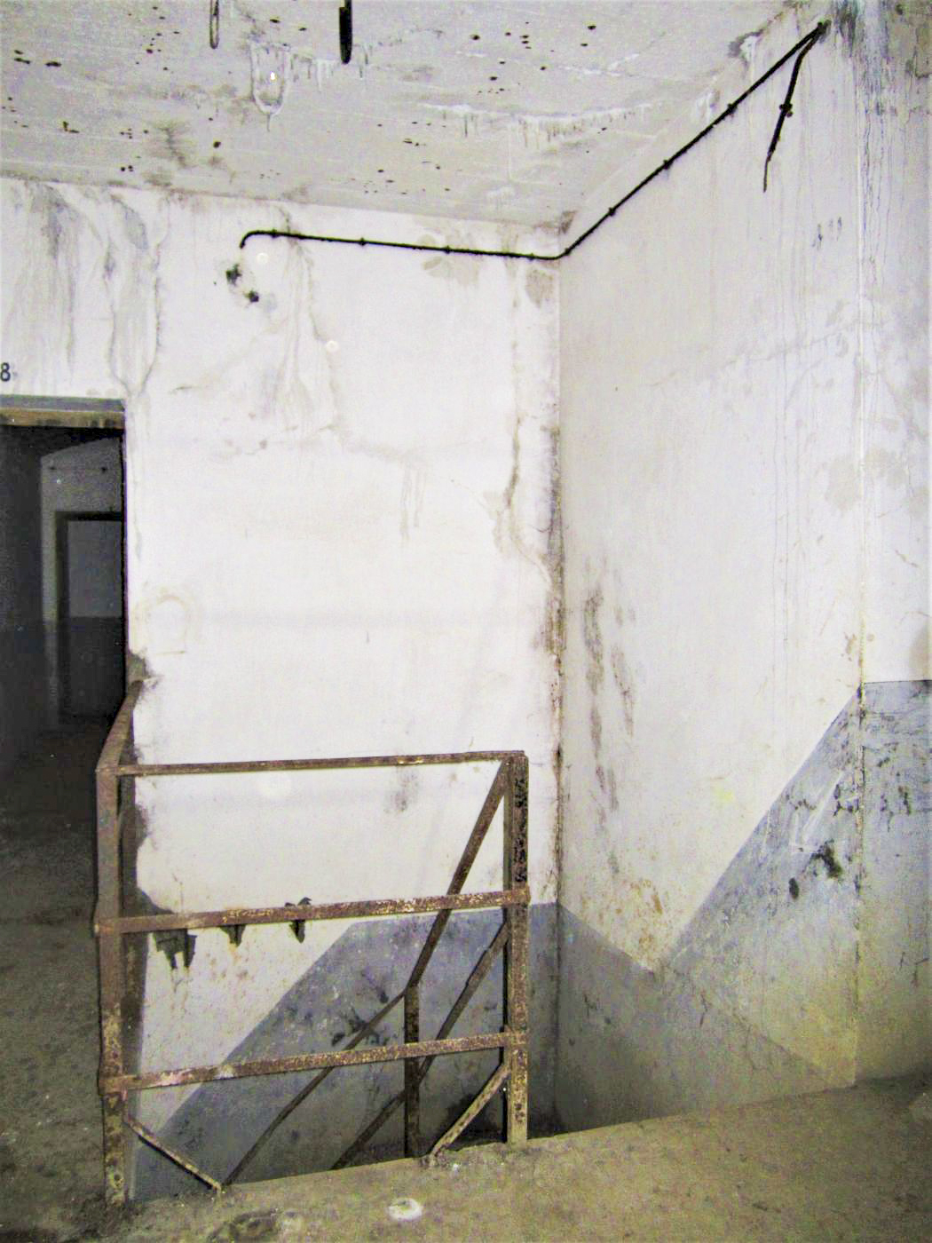 Ligne Maginot - HOFFEN - (Abri) - Escalier Sud vers l'étage inférieur - Gregory Fuchs