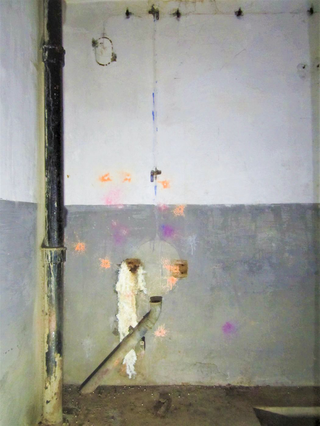 Ligne Maginot - HOFFEN - (Abri) - Latrines pour officiers
Emplacement d'un urinoir - Gregory Fuchs