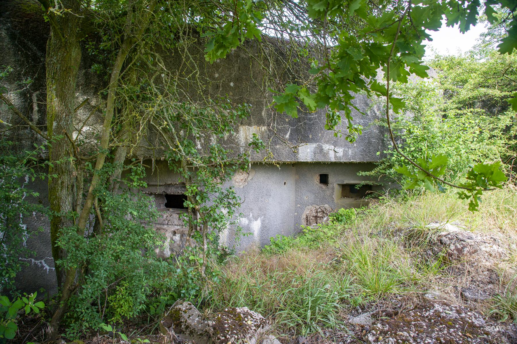 Ligne Maginot - MC9B - MC24 - (Casemate d'infanterie - Double) - Flanquant Ouest - Lia VERMEULEN