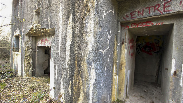 Ligne Maginot - MC23B - MC25 - (Blockhaus lourd type STG / STG-FCR - Double) - Les entrées - Michel & Philippe ZIMMER