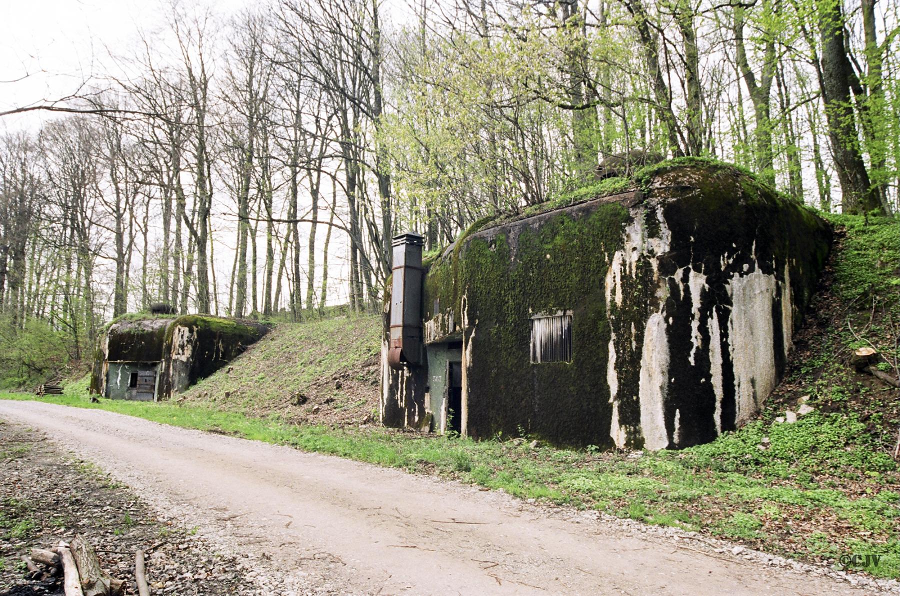 Ligne Maginot - REYERSVILLER - (Abri) - Les coffres d'entrée - Lia VERMEULEN