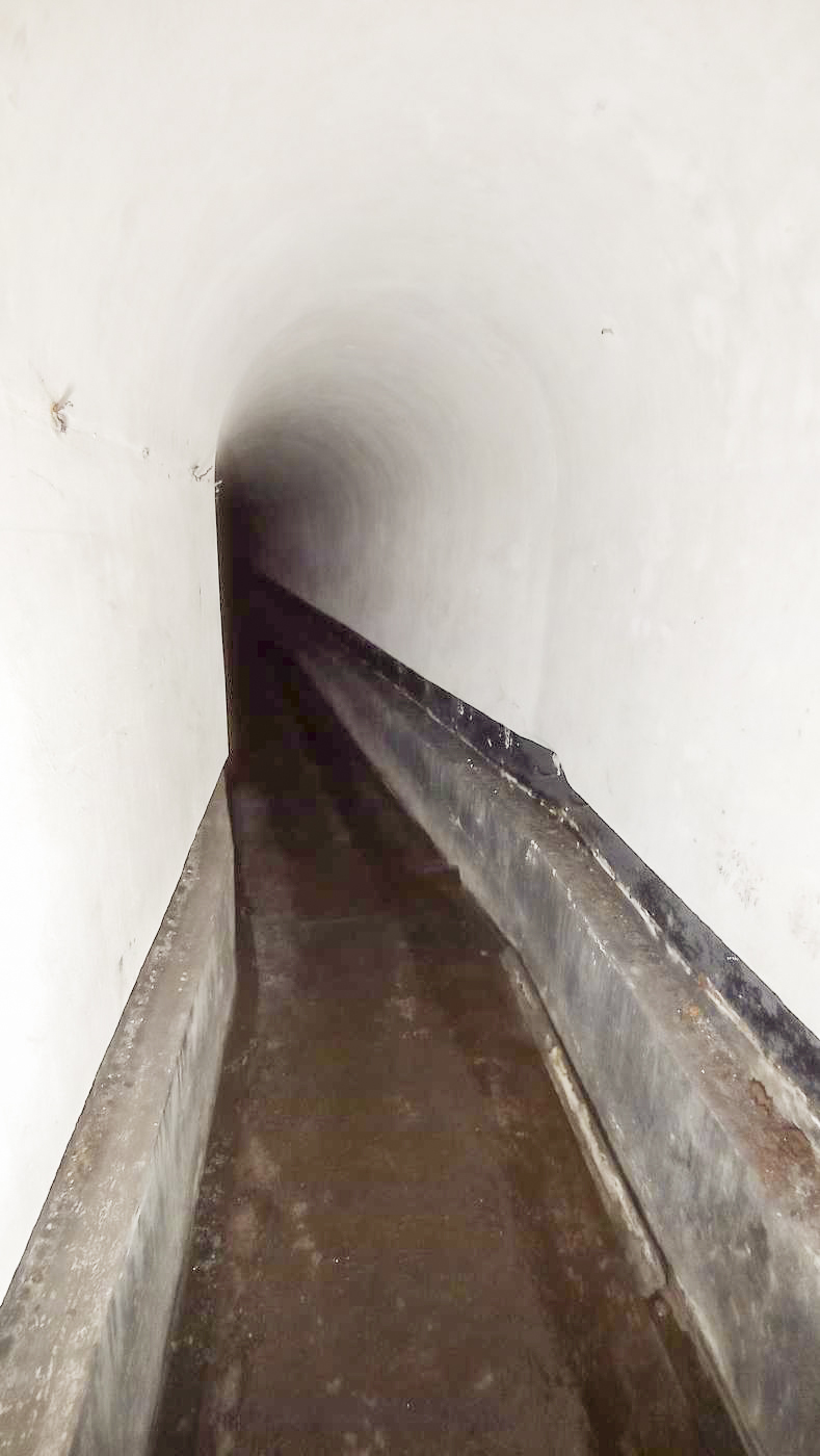 Ligne Maginot - FREUDENBERG - (Observatoire d'artillerie) - Coude dans la galerie menant à l'observatoire - Baptiste GAUDIN