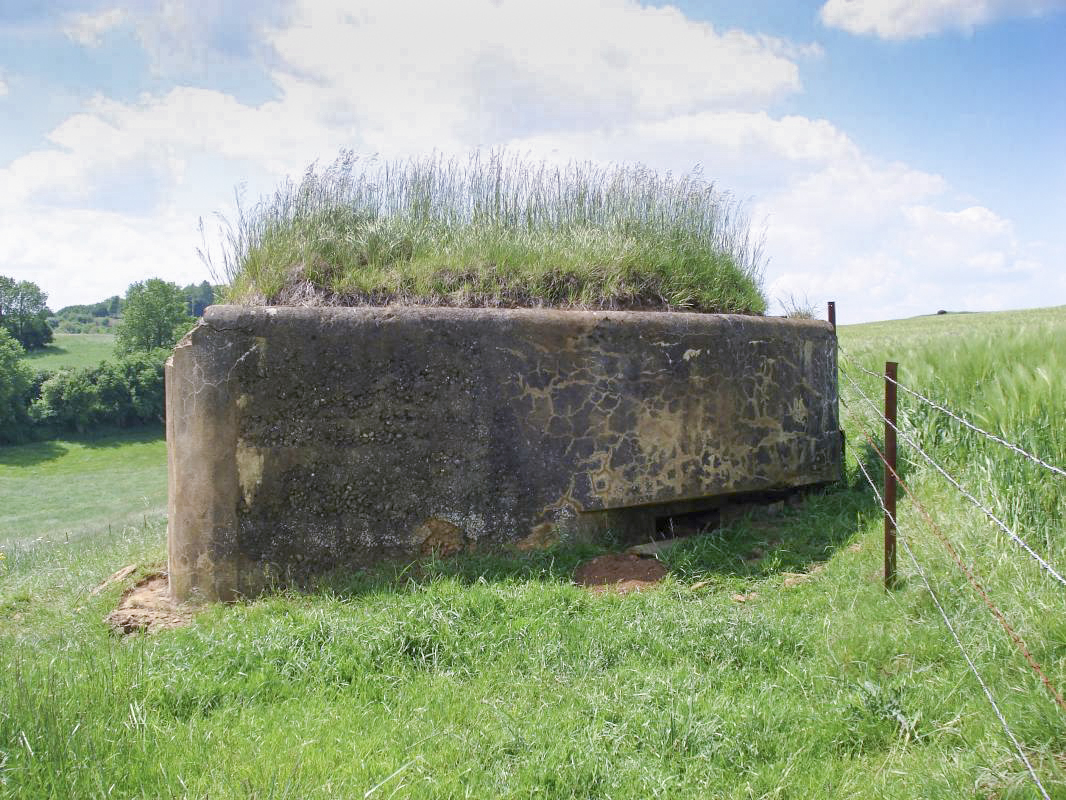 Ligne Maginot - 75BIS - POTINVAUX - (Blockhaus pour arme infanterie) - Face gauche - R Tucker