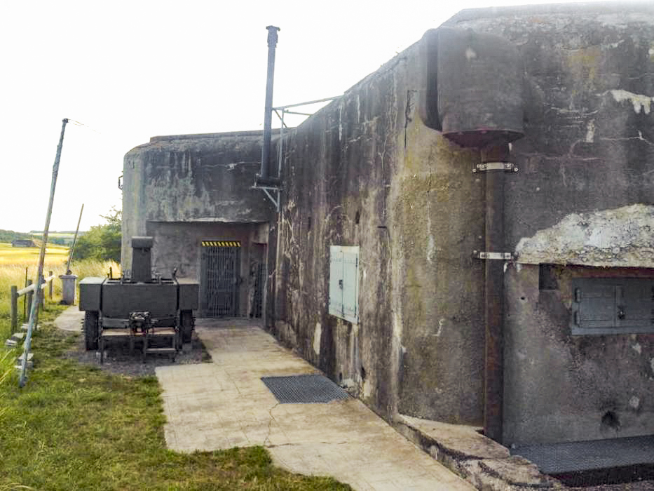 Ligne Maginot - MC21 - MC29B (Casemate d'infanterie - double) - Façade arrière  - EVA Philippe